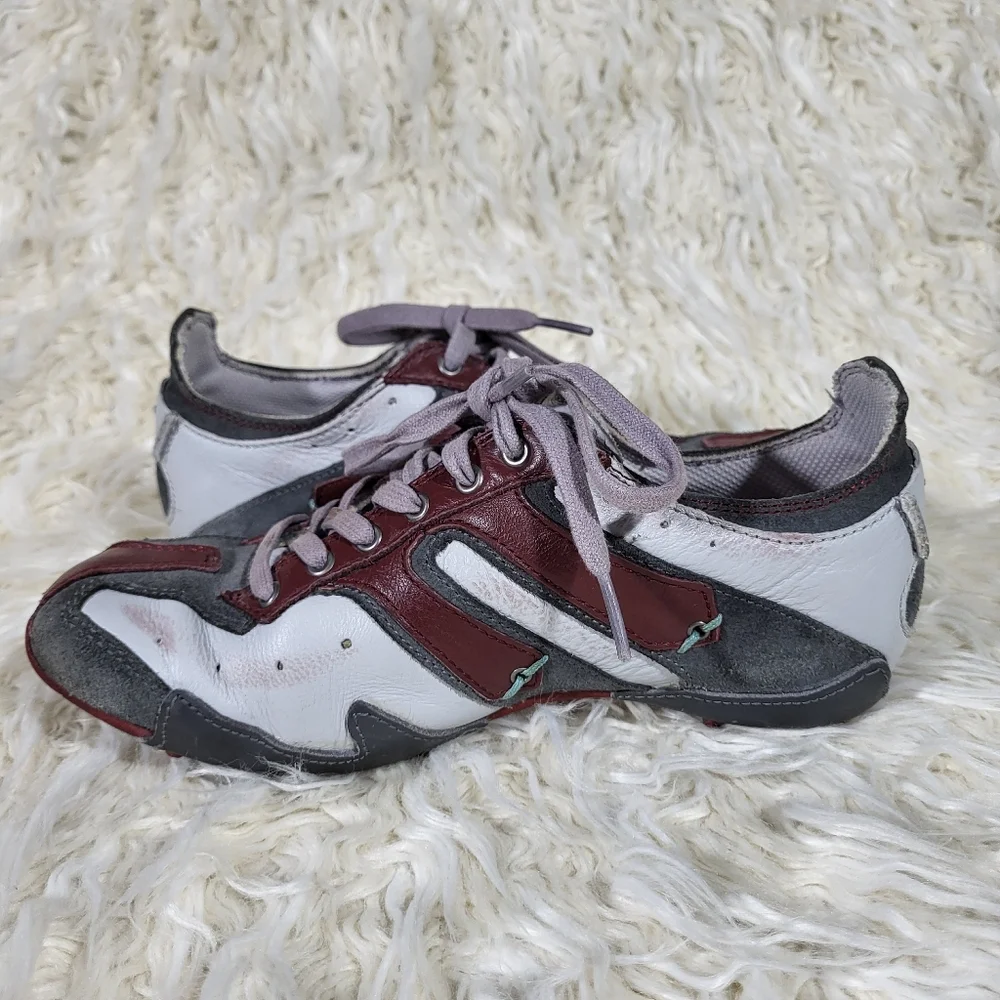 Diesel Black Brown and Grey Sneakers Womens Size US 7.5 / EU 38 - Picture 4 of 10